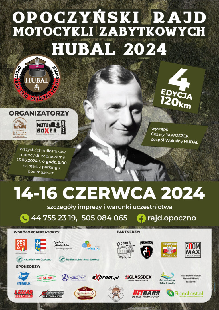 Opoczyński Rajd Motocykli Zabytkowych HUBAL 2024